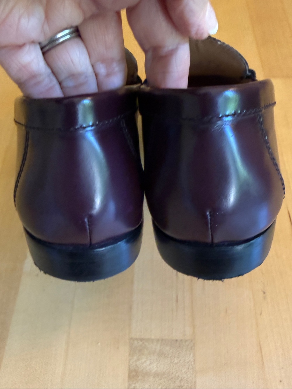 Ralph Lauren Wynnie Leather Loafers 10B *EUC* - Picture 8 of 13